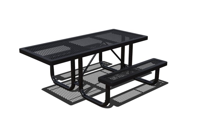 Regal accessible square pedestal table